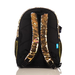Foto 5 | Mochila Escolar Rainbow 1198 Lentejuelas