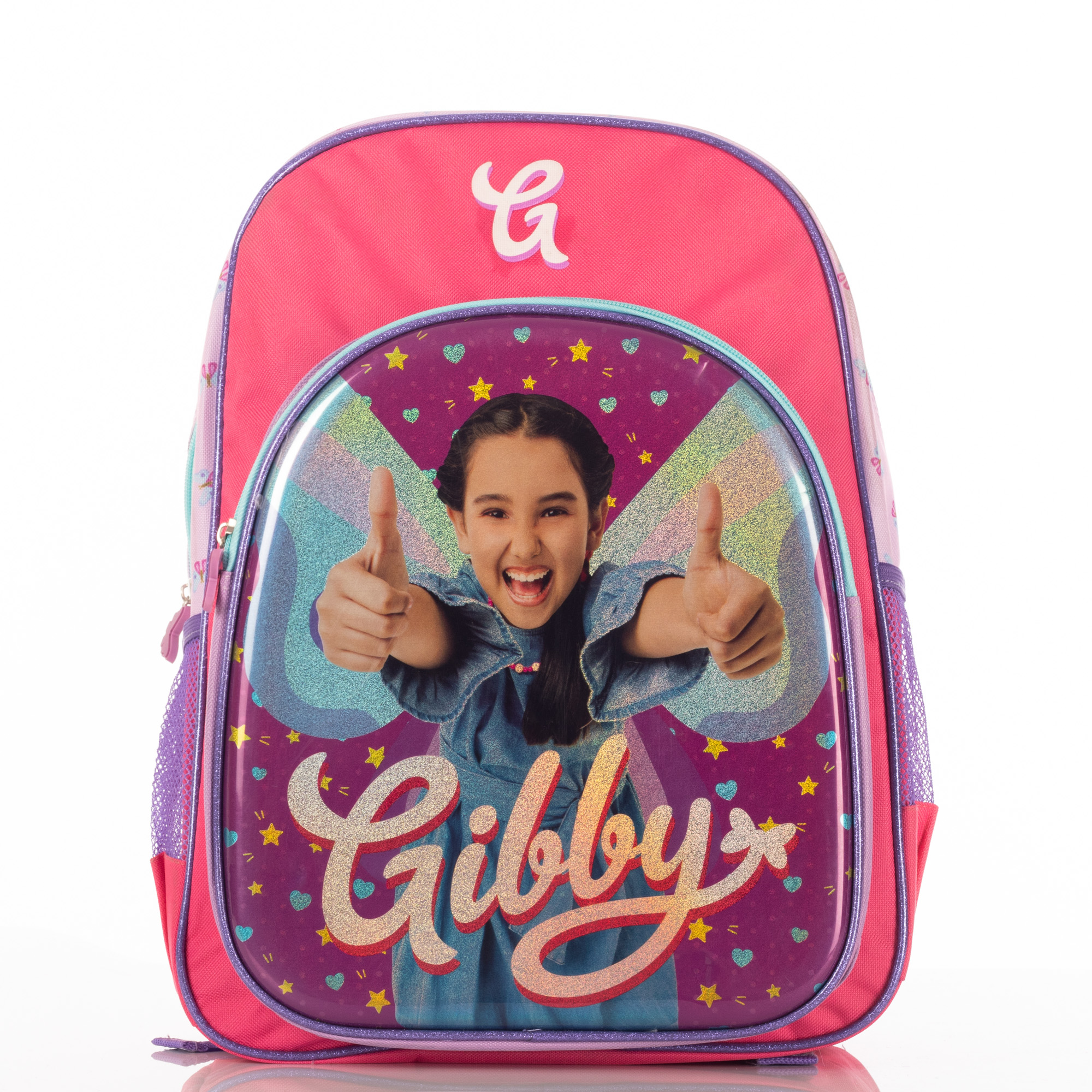 Foto 2 pulgar | Mochila Escolar Gibby Rosa