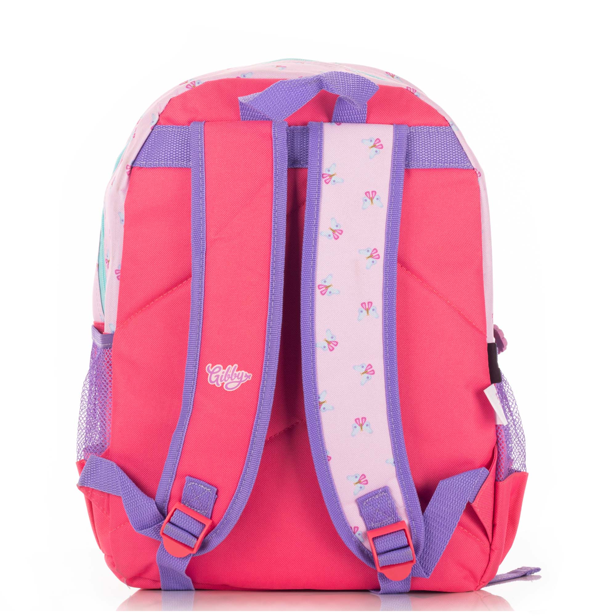 Foto 4 pulgar | Mochila Escolar Gibby Rosa