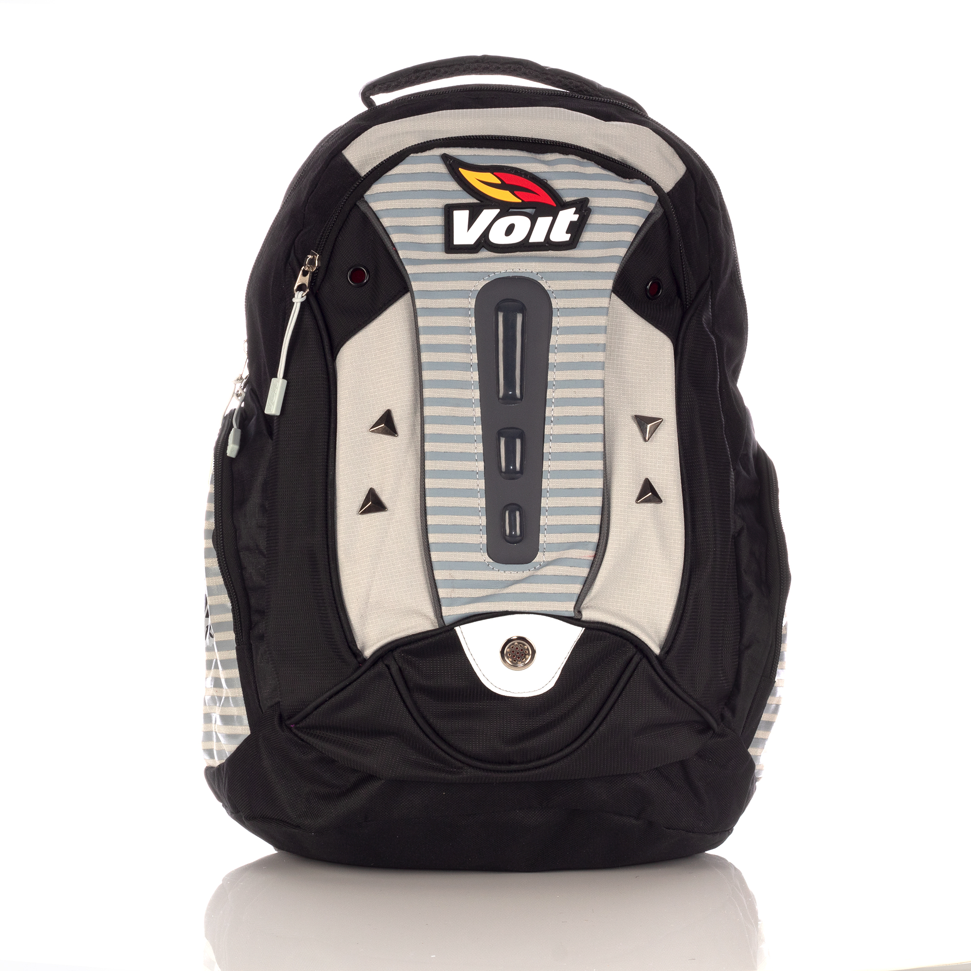 Mochila Deportiva Voit 9232 Color Gris Diseño Alta Calidad