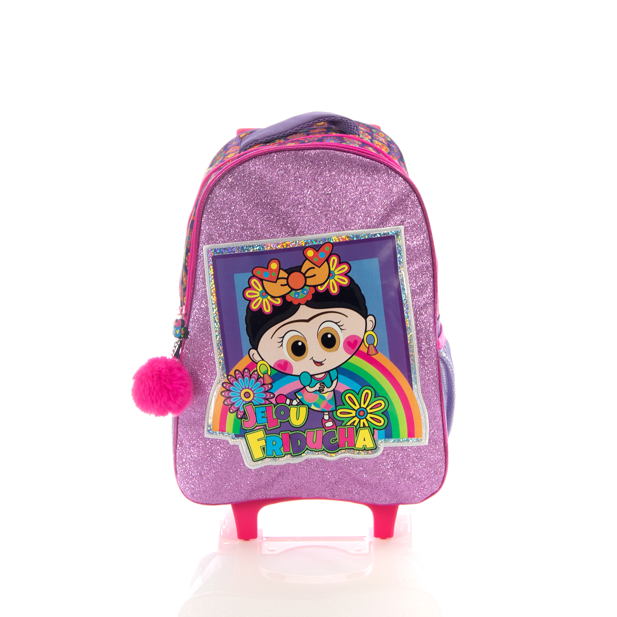 Foto 1 | Mochila Atmpacks 5035 Rosa Diseño Pu Iridiscente Transparente