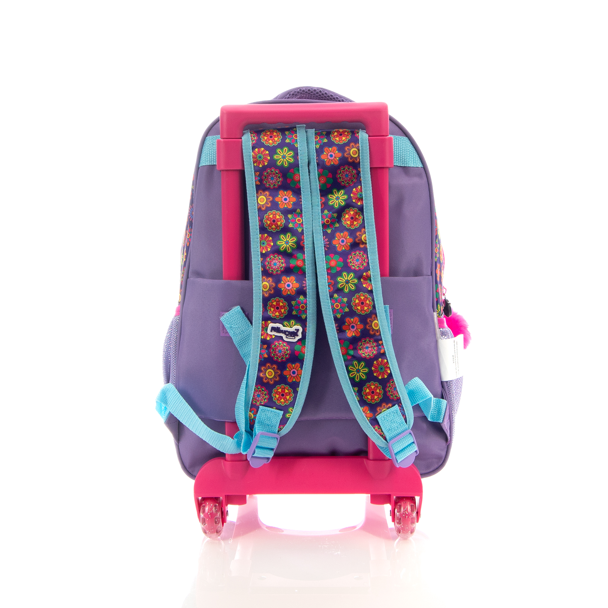 Foto 5 pulgar | Mochila Atmpacks 5035 Rosa Diseño Pu Iridiscente Transparente