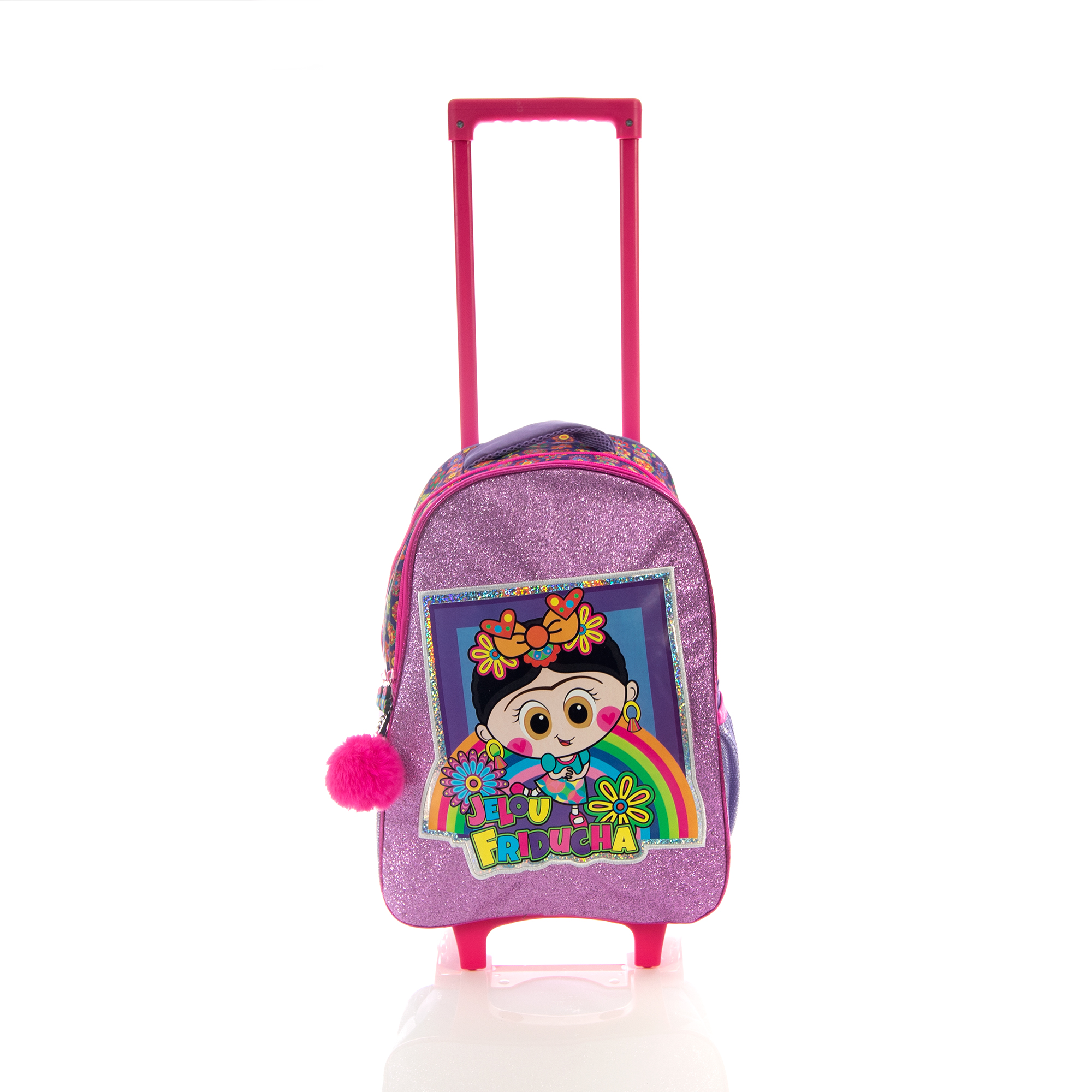 Foto 6 pulgar | Mochila Atmpacks 5035 Rosa Diseño Pu Iridiscente Transparente