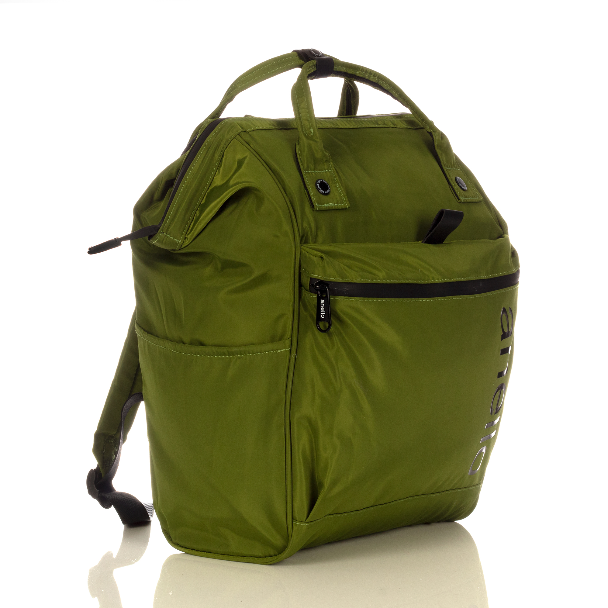 Foto 3 pulgar | Mochila/bolsa De Mano Verde Militar