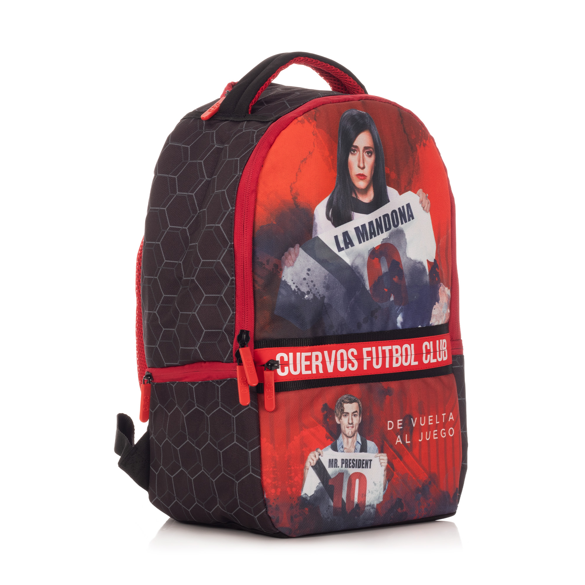 Foto 3 pulgar | Mochila Club De Cuervos De Vuelta Al Juego