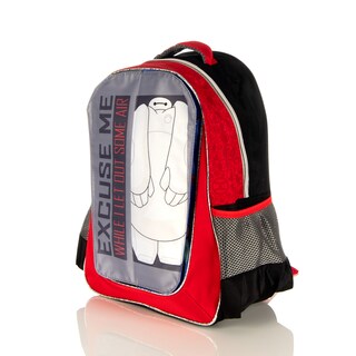 Foto 3 | Mochila Escolar ATM Grandes Héroes Tres Vistas Rojo