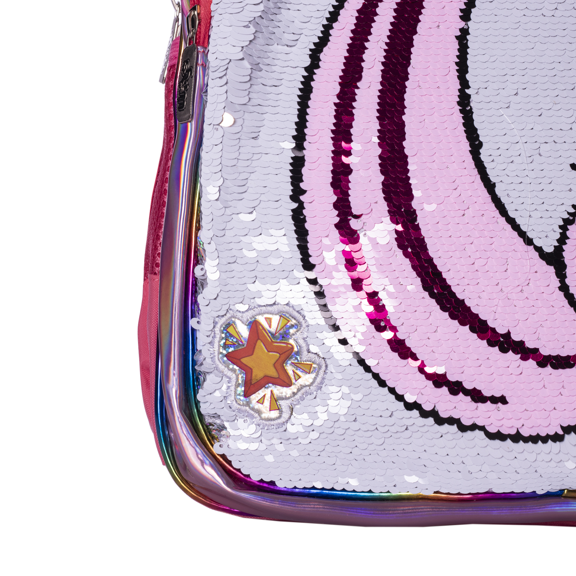 Foto 4 | Mochila ATM Unicornio Arcoiris Lentejuela Wily 0396