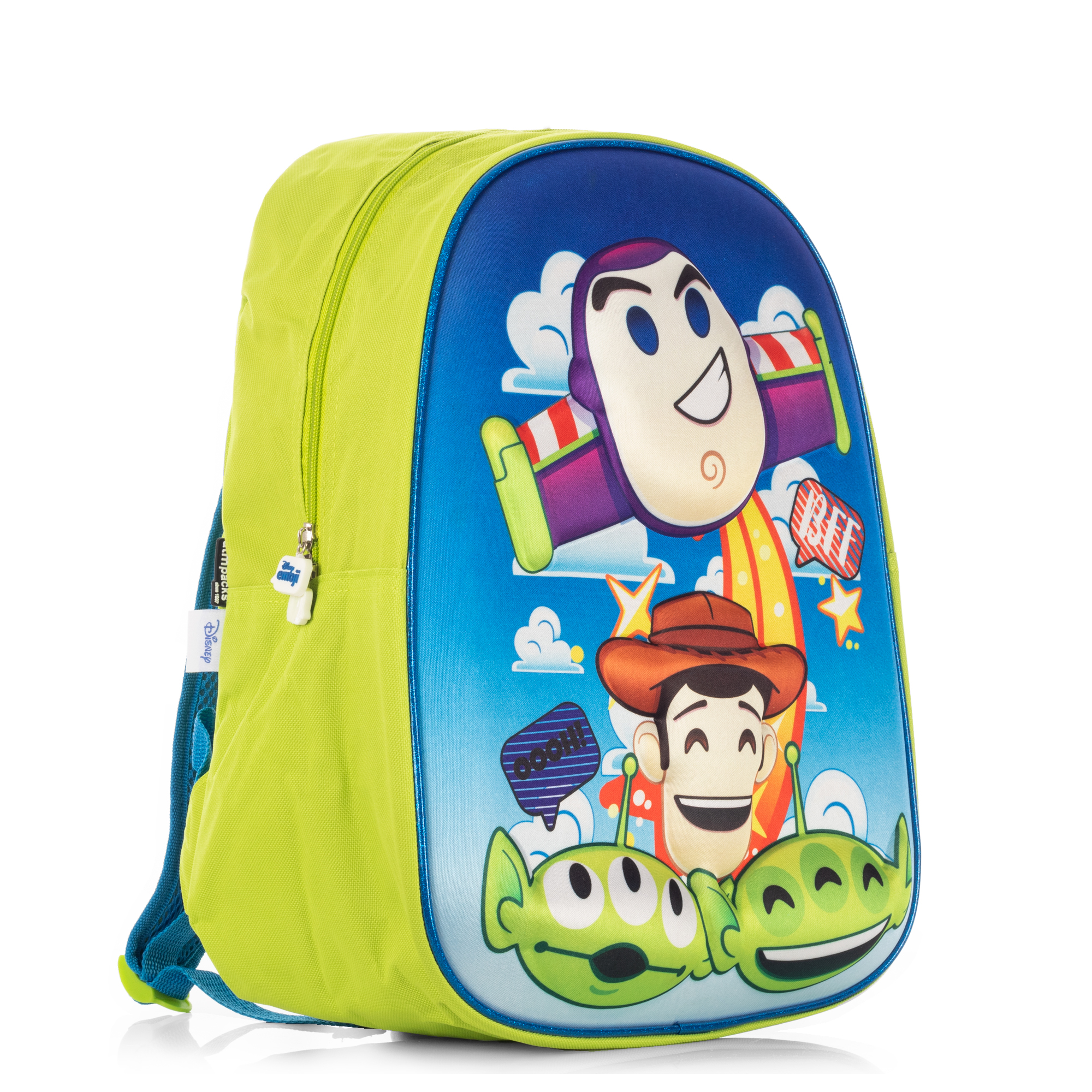 Foto 2 | Mochila Escolar ATM Toy Story Verde Original 0362