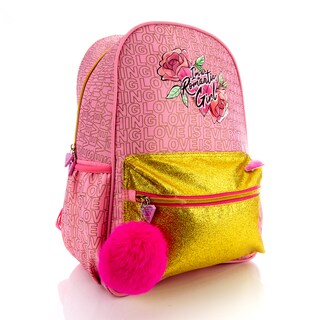 Foto 1 | Mochila Polinesios Iam Romantic Girl Color Rosa Claro Diseño De La Tela Lisa