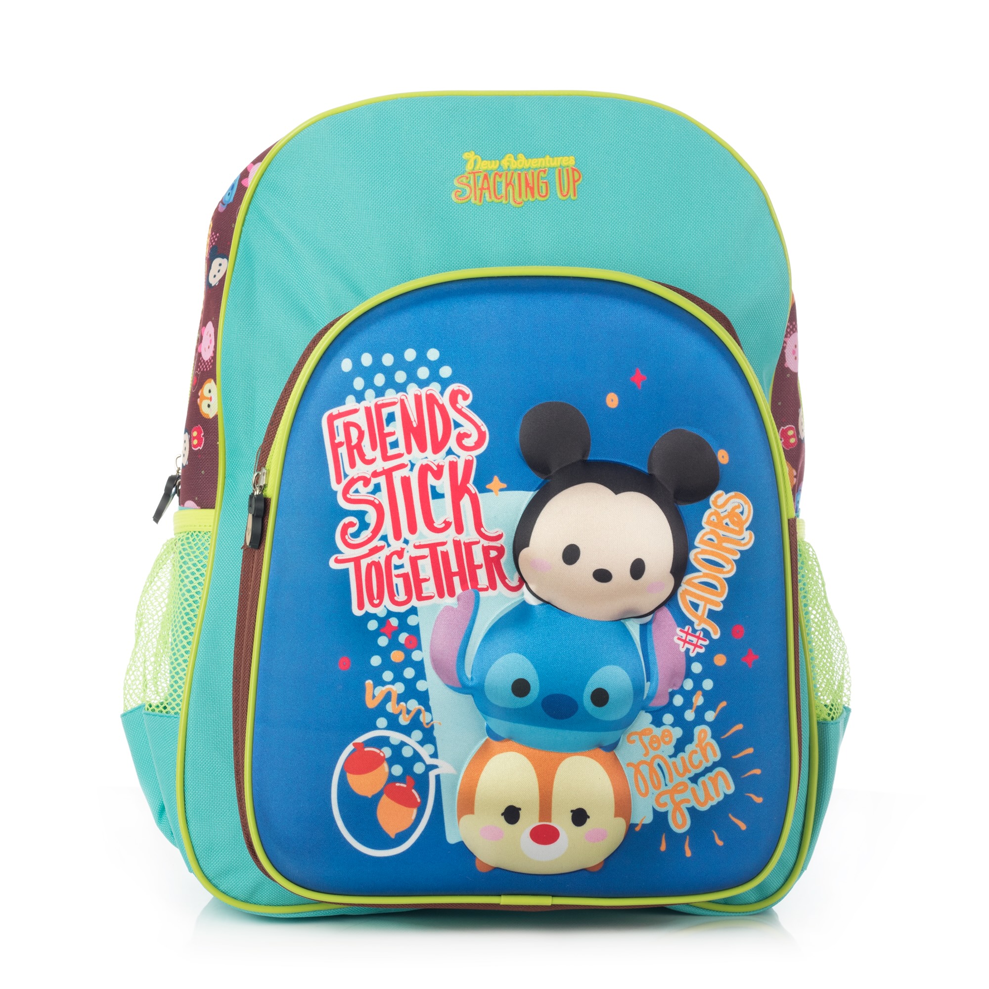 Foto 2 pulgar | Mochila Disney Tsum Tsum Friends Stick Together