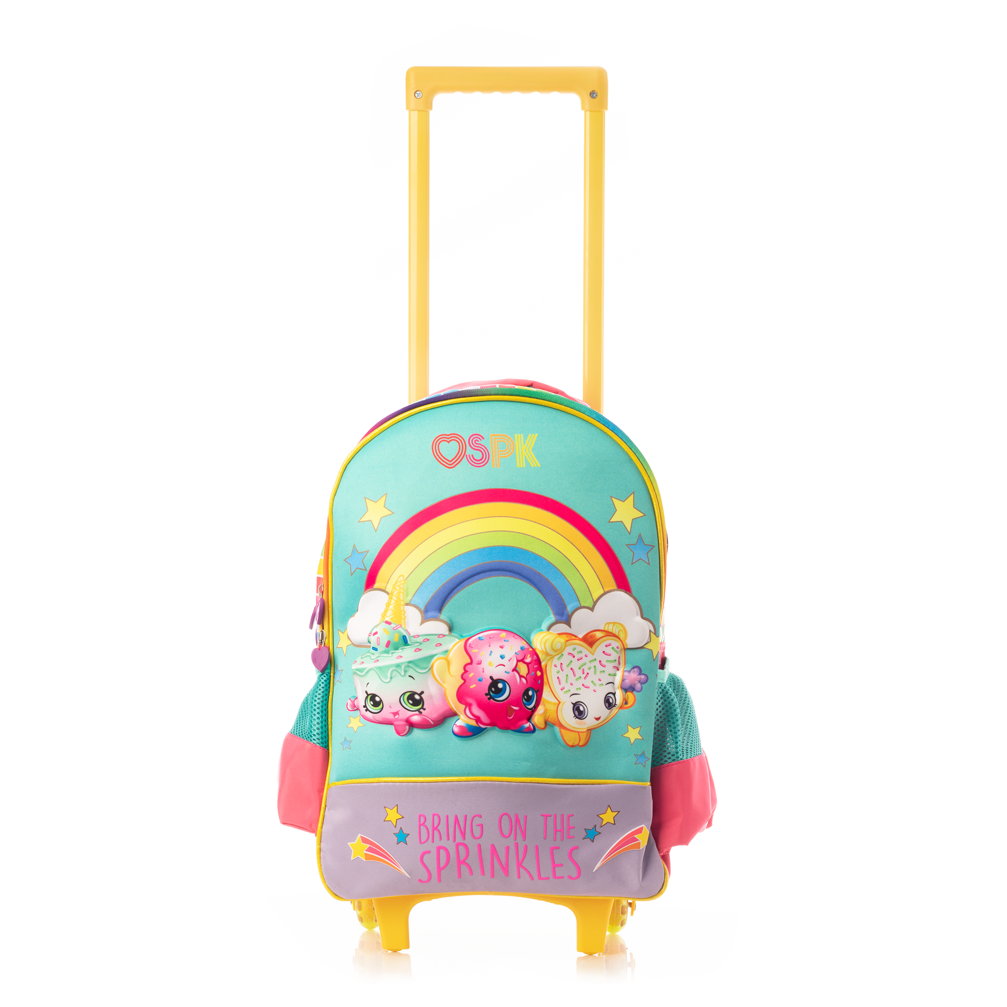 Foto 2 pulgar | Mochila Escolar Kinder Shopkins Bring On The Sprinkles Turquesa