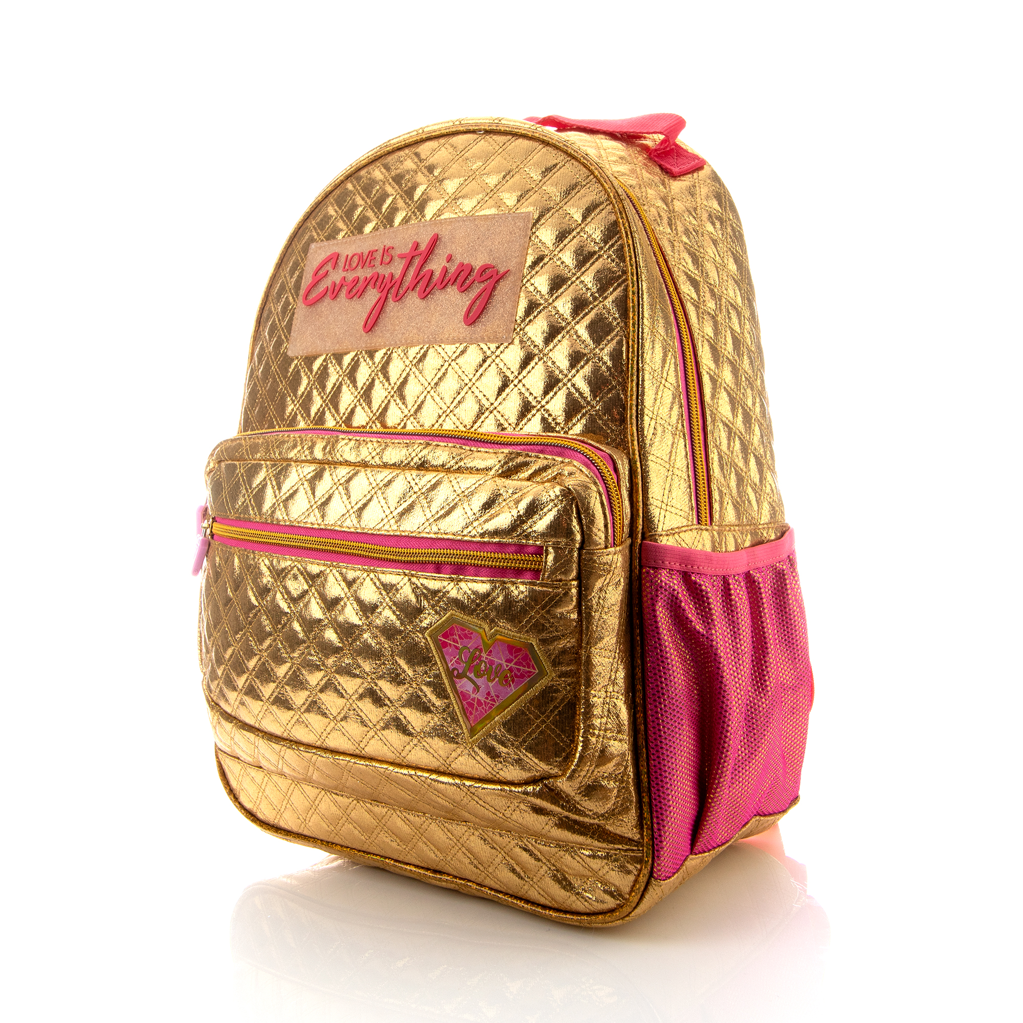 Foto 4 pulgar | Mochila Los Polinesios Love Is Everything Original