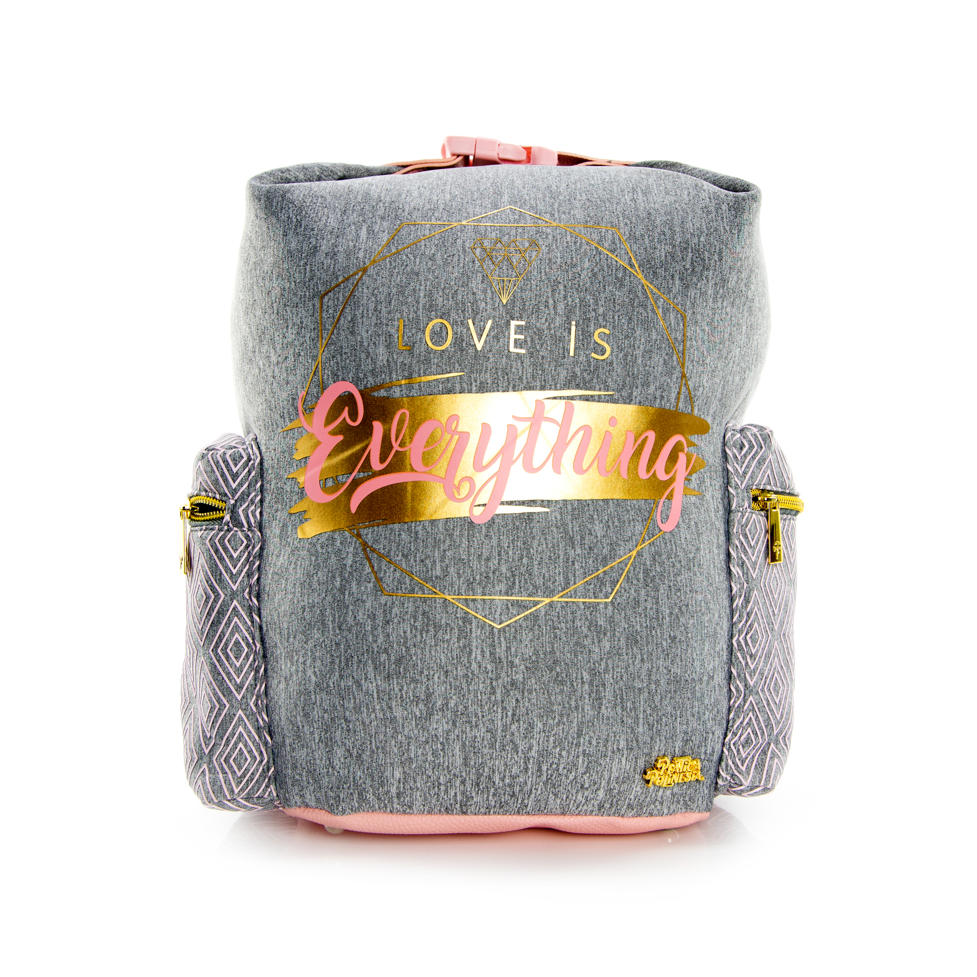 Foto 2 pulgar | Mochila Handbag Polinesios Love Is Everything Oficial 5944