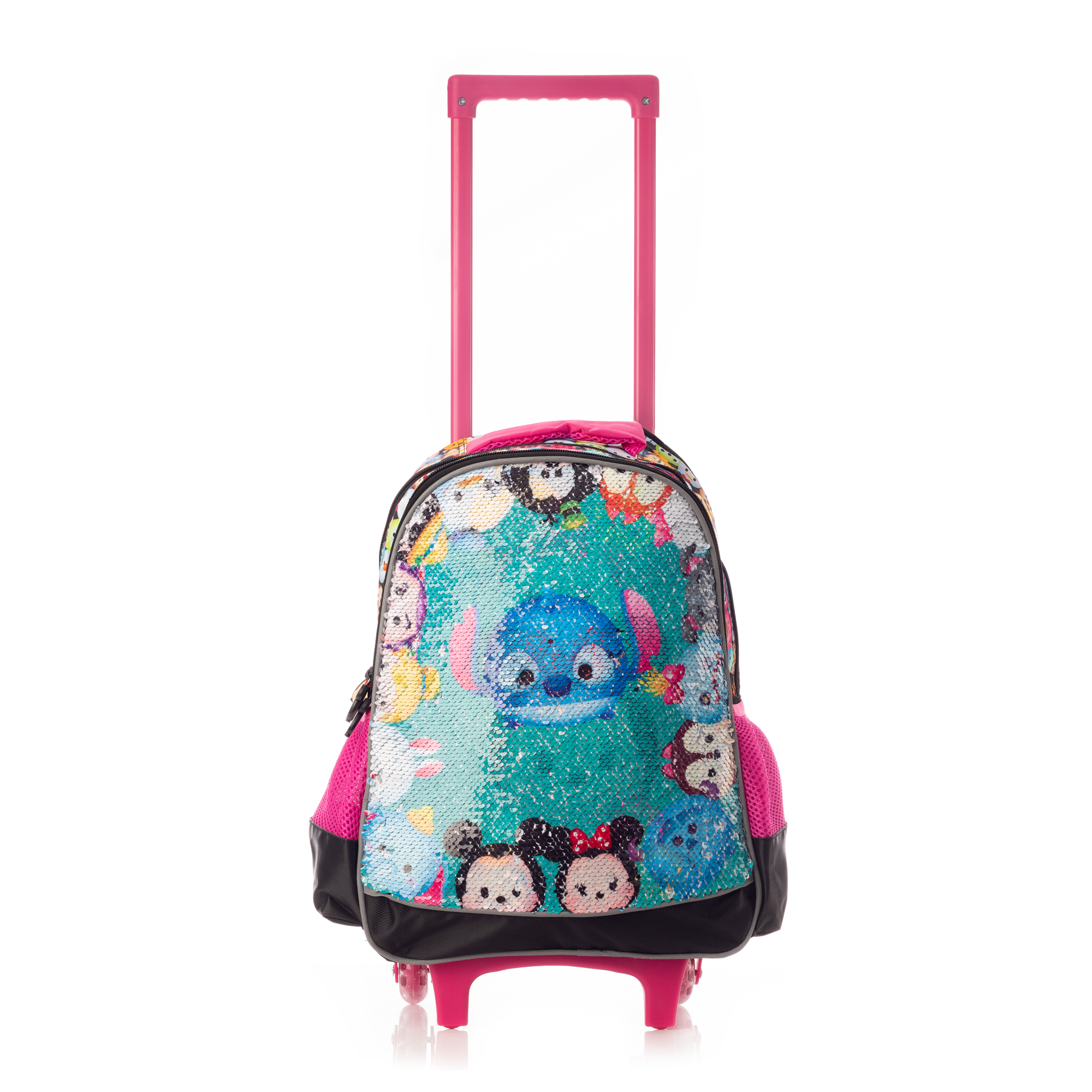 Foto 2 pulgar | Mochila Con Ruedas Escolar Tsum Tsum.