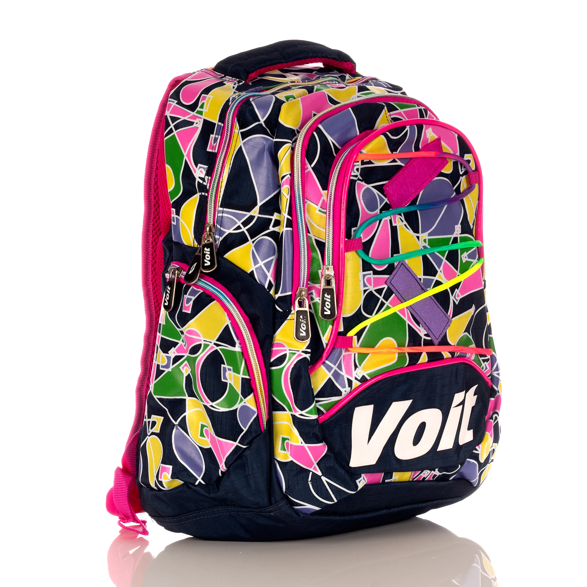 Foto 3 pulgar | Mochila Deportiva Voit 9217 Color Rosa Diseño Alta Calidad