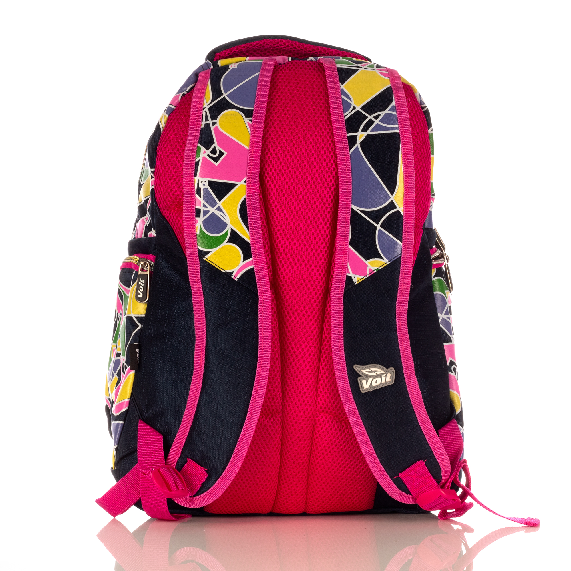 Foto 5 pulgar | Mochila Deportiva Voit 9217 Color Rosa Diseño Alta Calidad