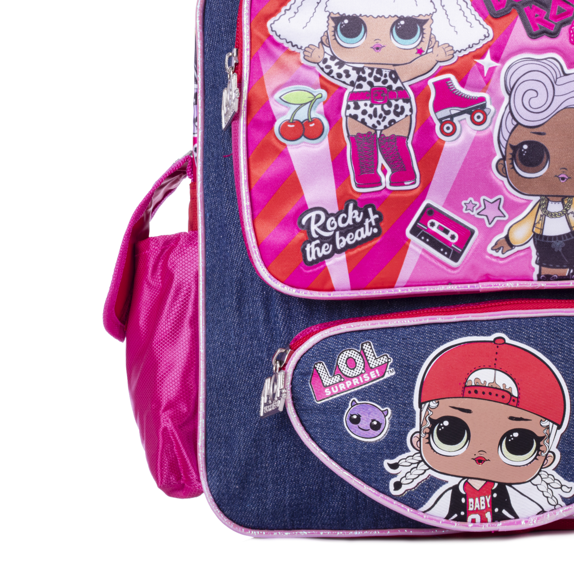 Foto 5 | Mochila Lol Surpise Born To Rock Color Rosa Diseño De La Tela Liso