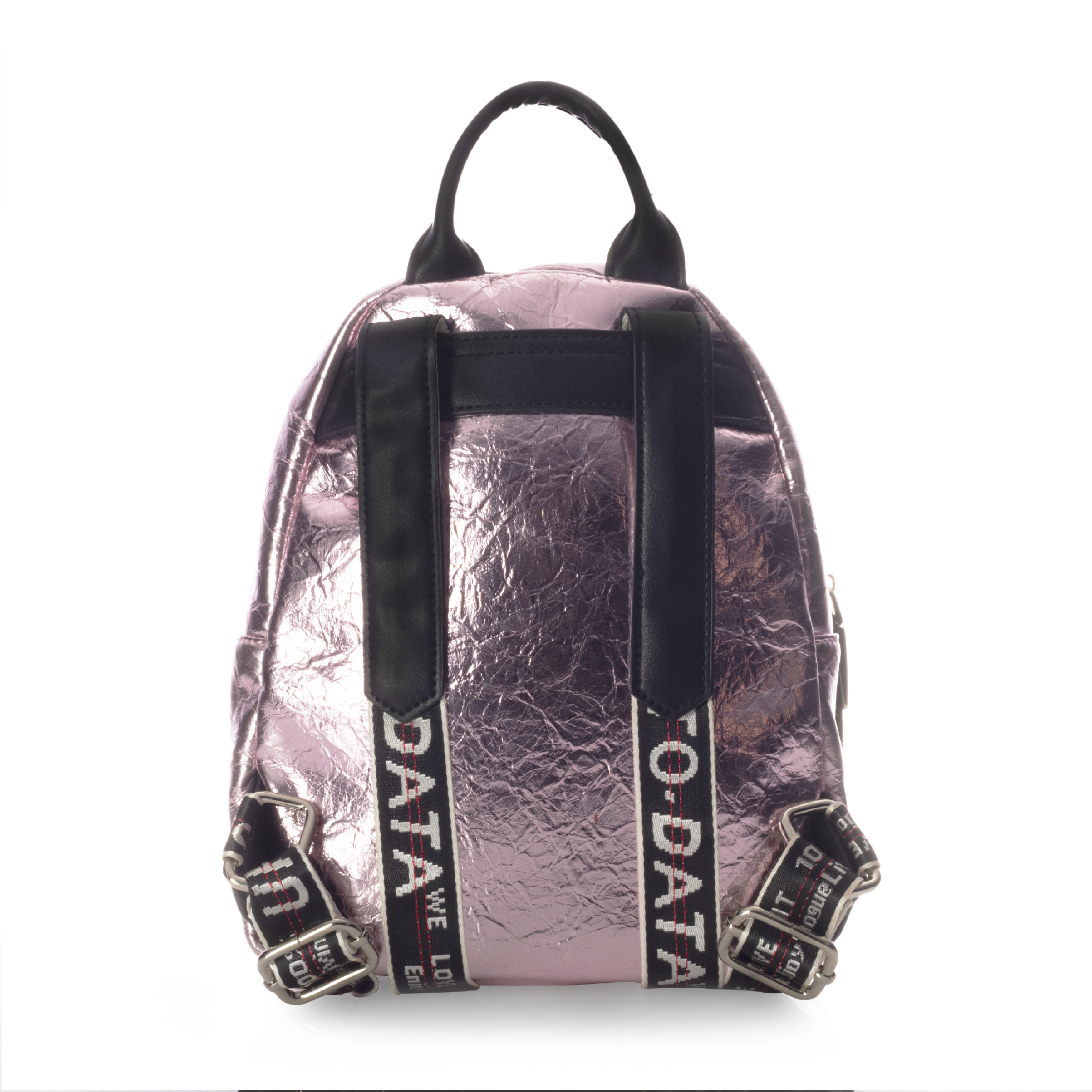 Foto 4 pulgar | Mini Backpack Wink Corrugada Lila Wilys Mochila