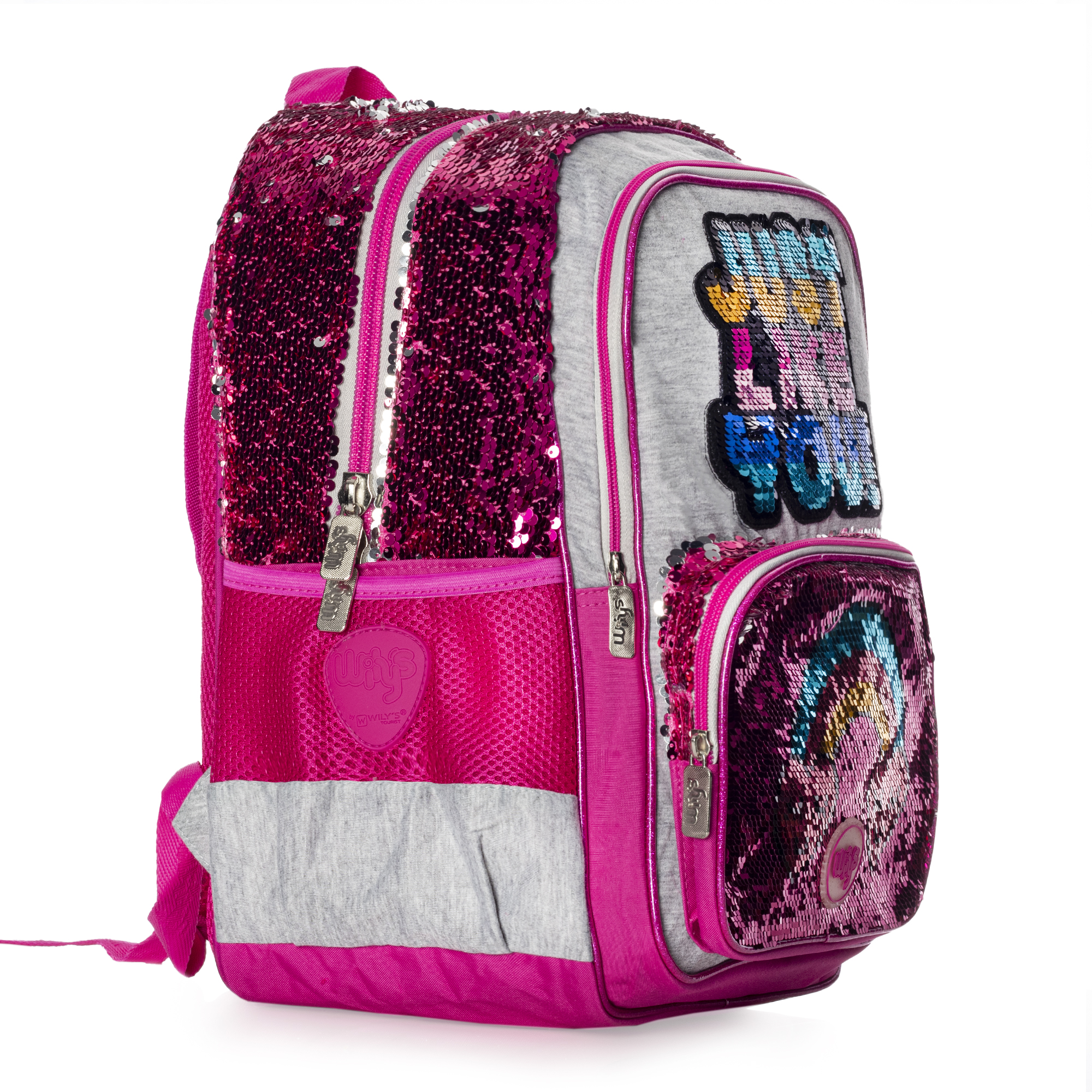 Foto 2 | Mochila Just Like You Wilys Lentejuela