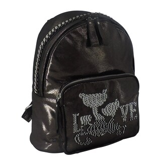 Foto 2 | Mini Backpack Love Glitter Gris Wilys Mochila