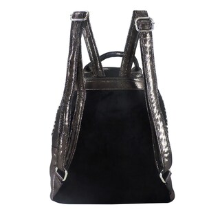 Foto 3 | Mini Backpack Love Glitter Gris Wilys Mochila