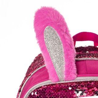 Foto 4 | Mochila Lentejuela Reversible Wilys Rabbit Pink