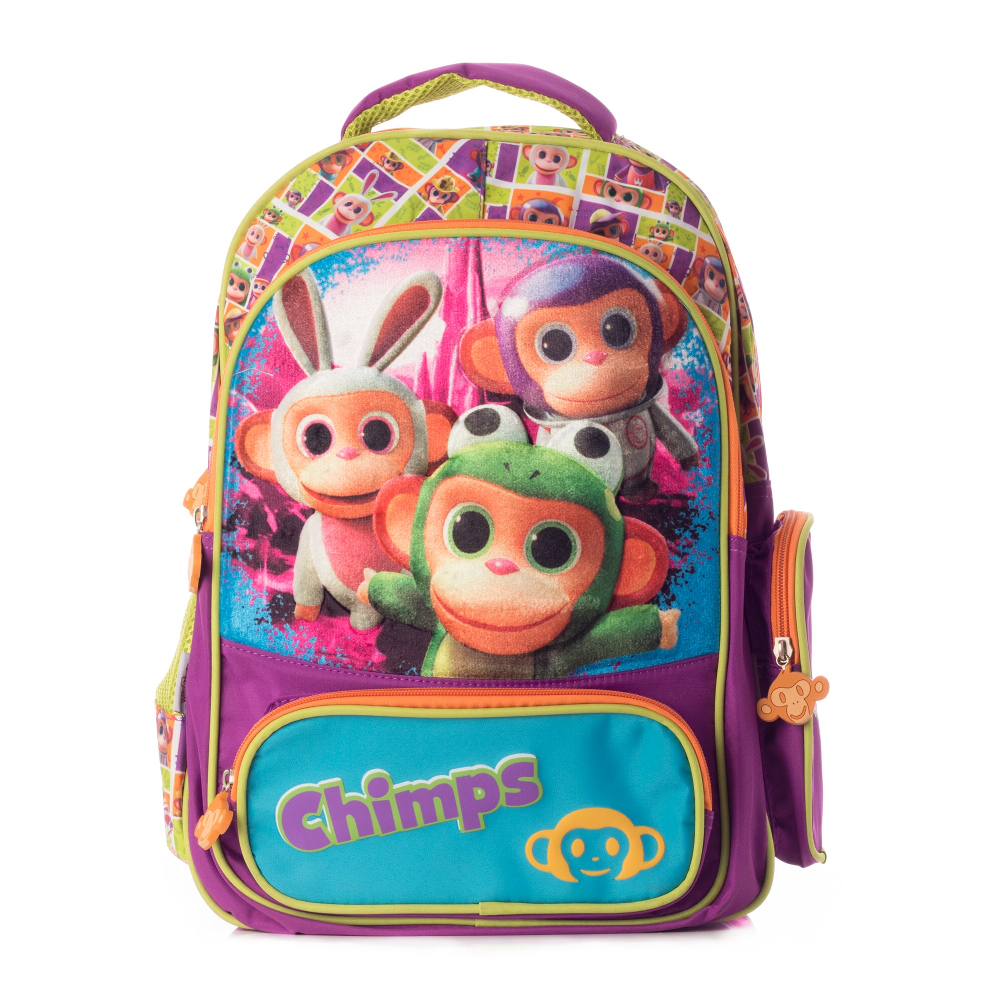 Foto 2 pulgar | Mochila Wonder Park Chimps Original I.