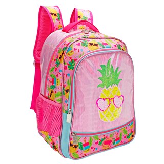 Foto 2 | Mochila Lentejuela Reversible Wilys Pineapple Summer Color Rosa