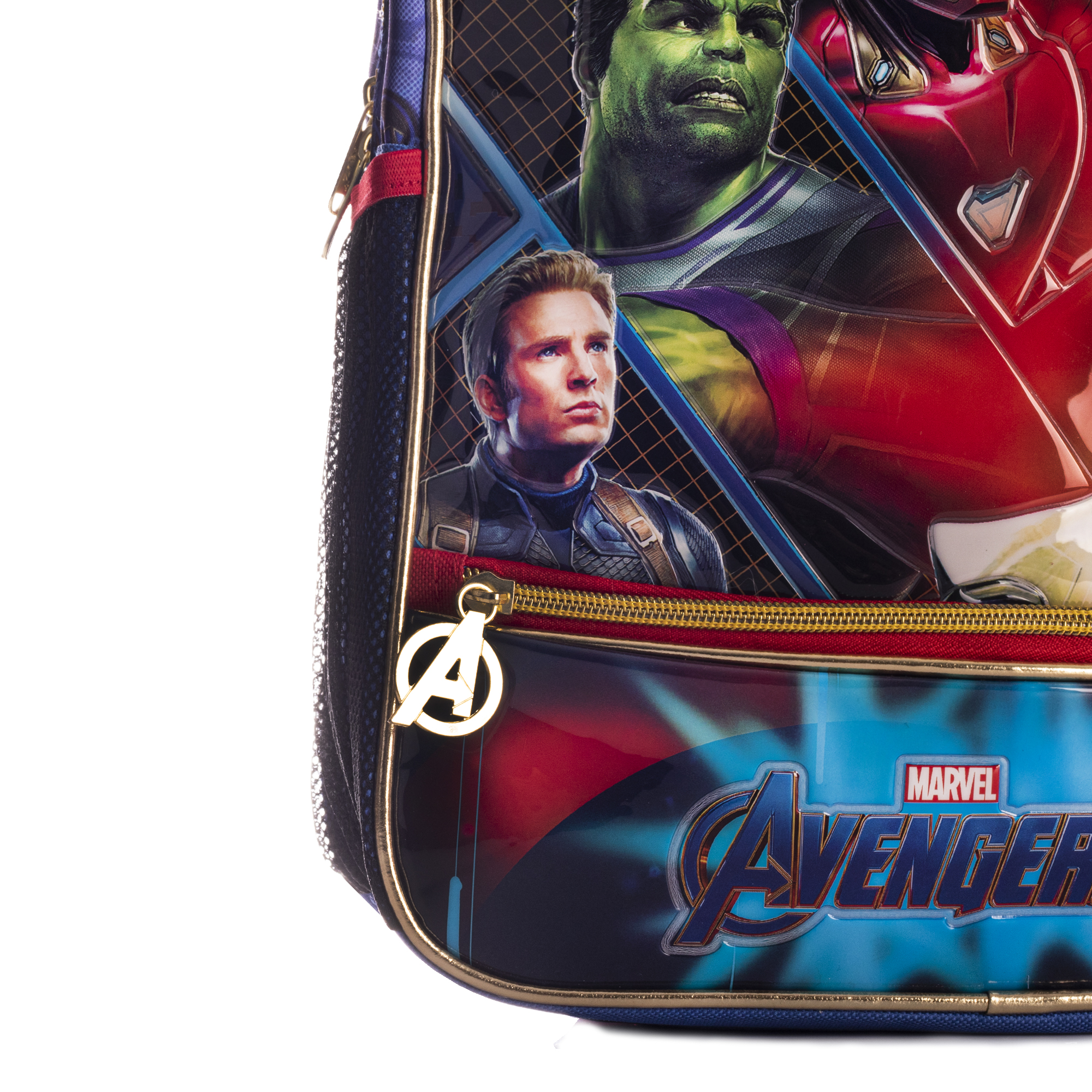 Foto 5 pulgar | Mochila Avengers Marvel End Game Ruz Color Azul Diseño De La Tela Liso