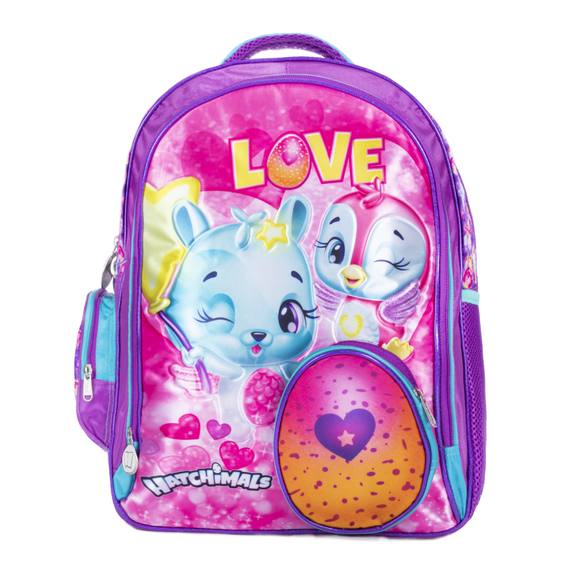 Foto 2 pulgar | Mochila Hatchimals Morada Love Primaria Color Violeta Diseño De La Tela Liso