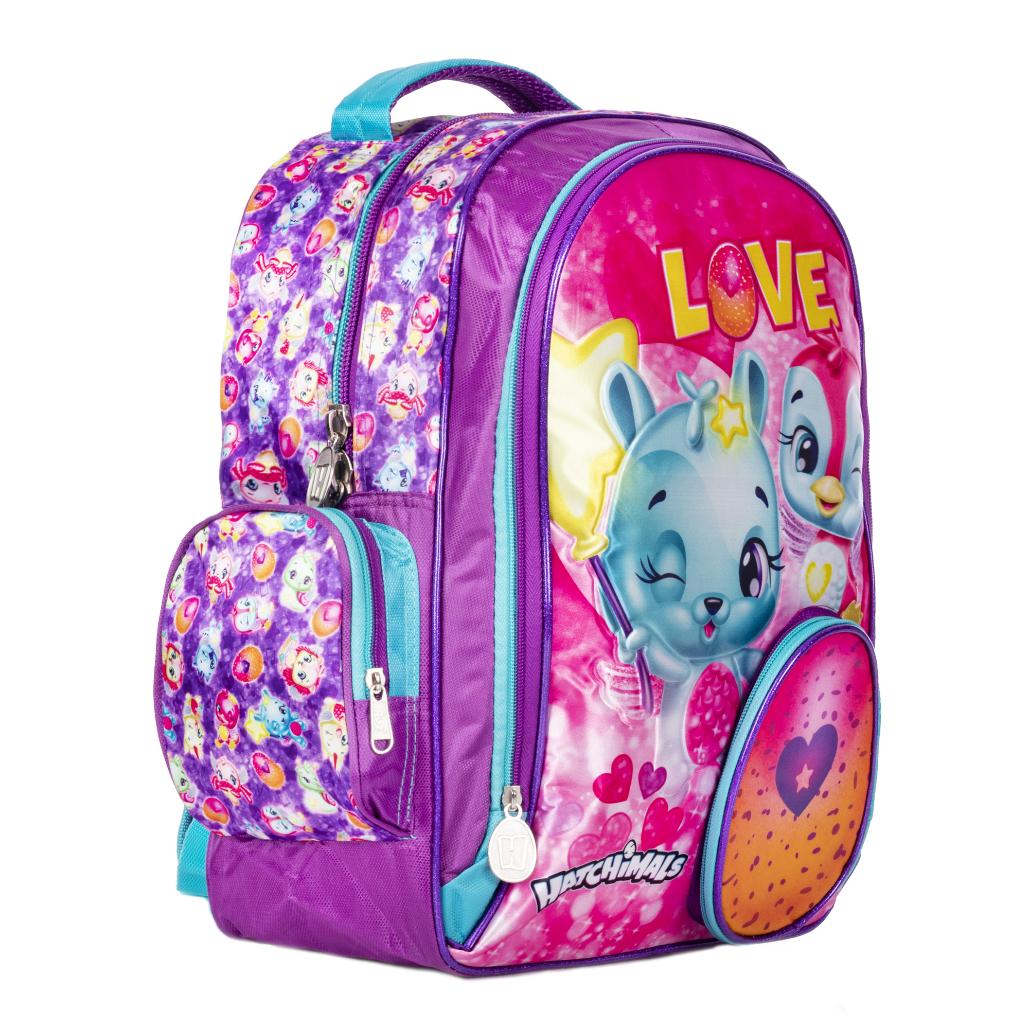 Foto 3 pulgar | Mochila Hatchimals Morada Love Primaria Color Violeta Diseño De La Tela Liso