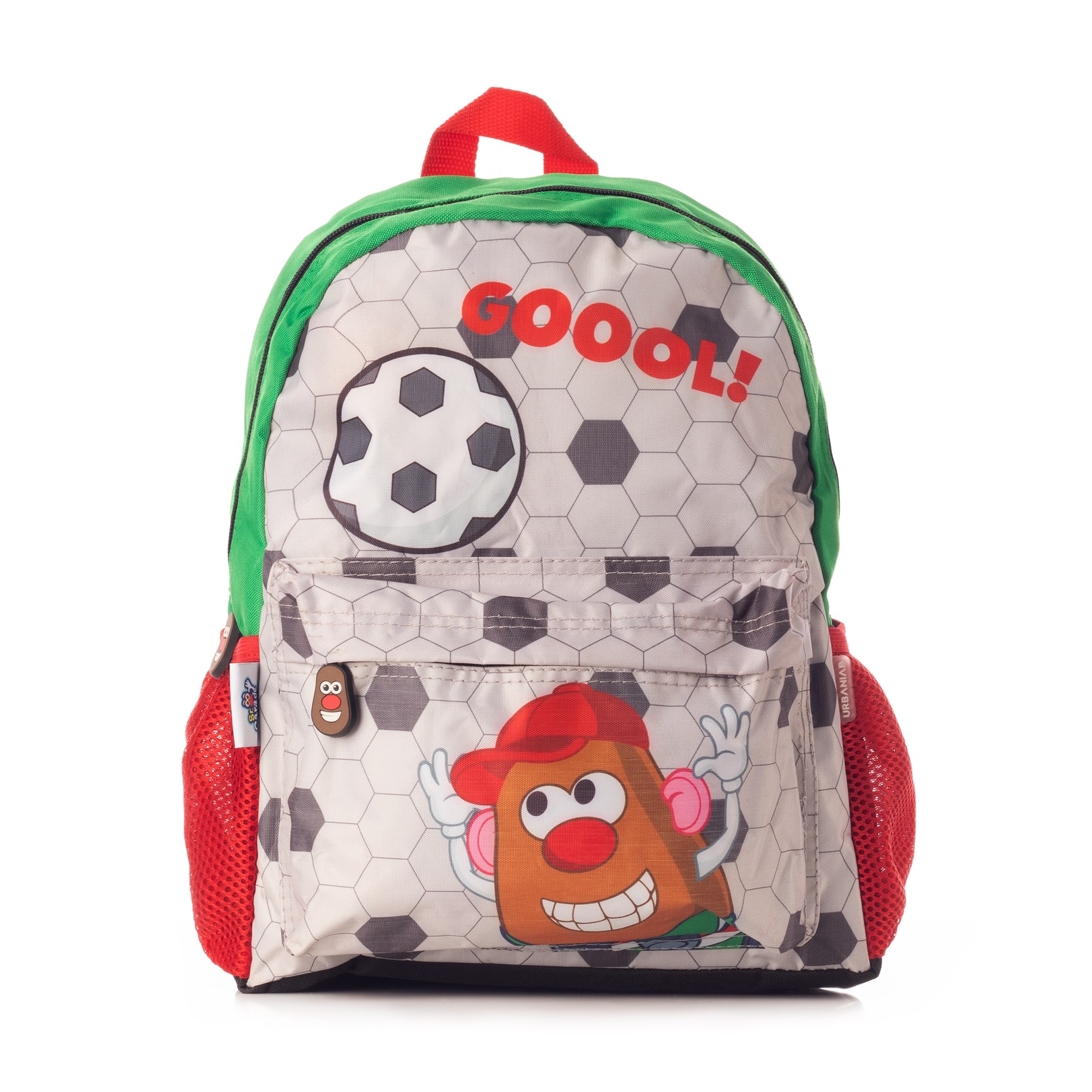 Foto 1 | Mochila Escolar Kinder Balon De Futbol Urbania Colores Mexicanos 1203