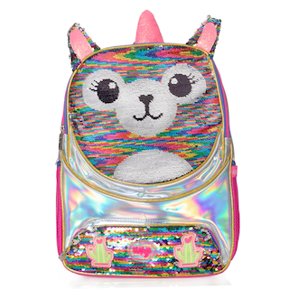 Foto 1 | Mochila Llama Lentejuela Multicolor Wilys