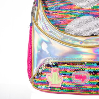 Foto 5 | Mochila Llama Lentejuela Multicolor Wilys