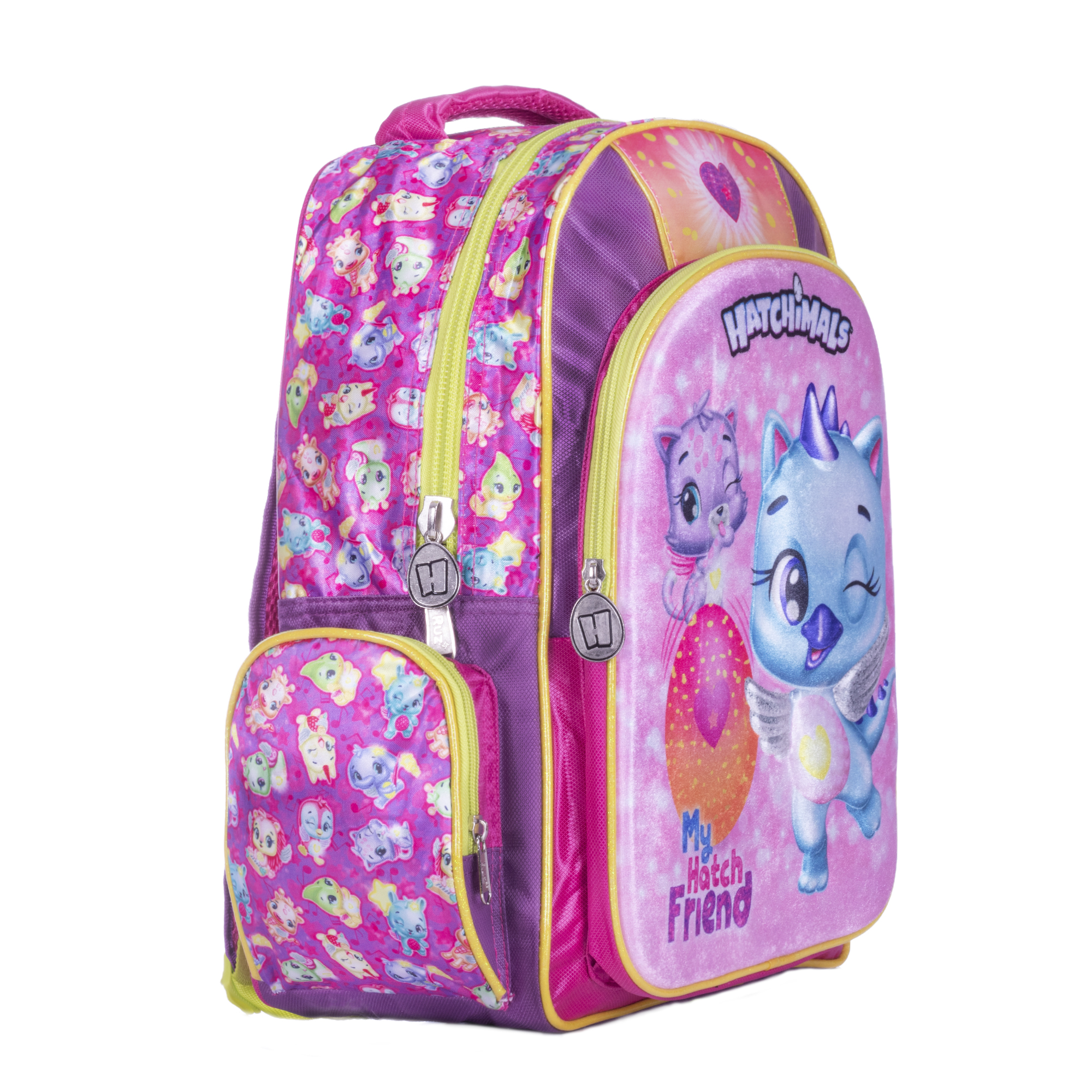 Foto 3 pulgar | Mochila Hatchimals Hatch Friend Primaria Atm Morada