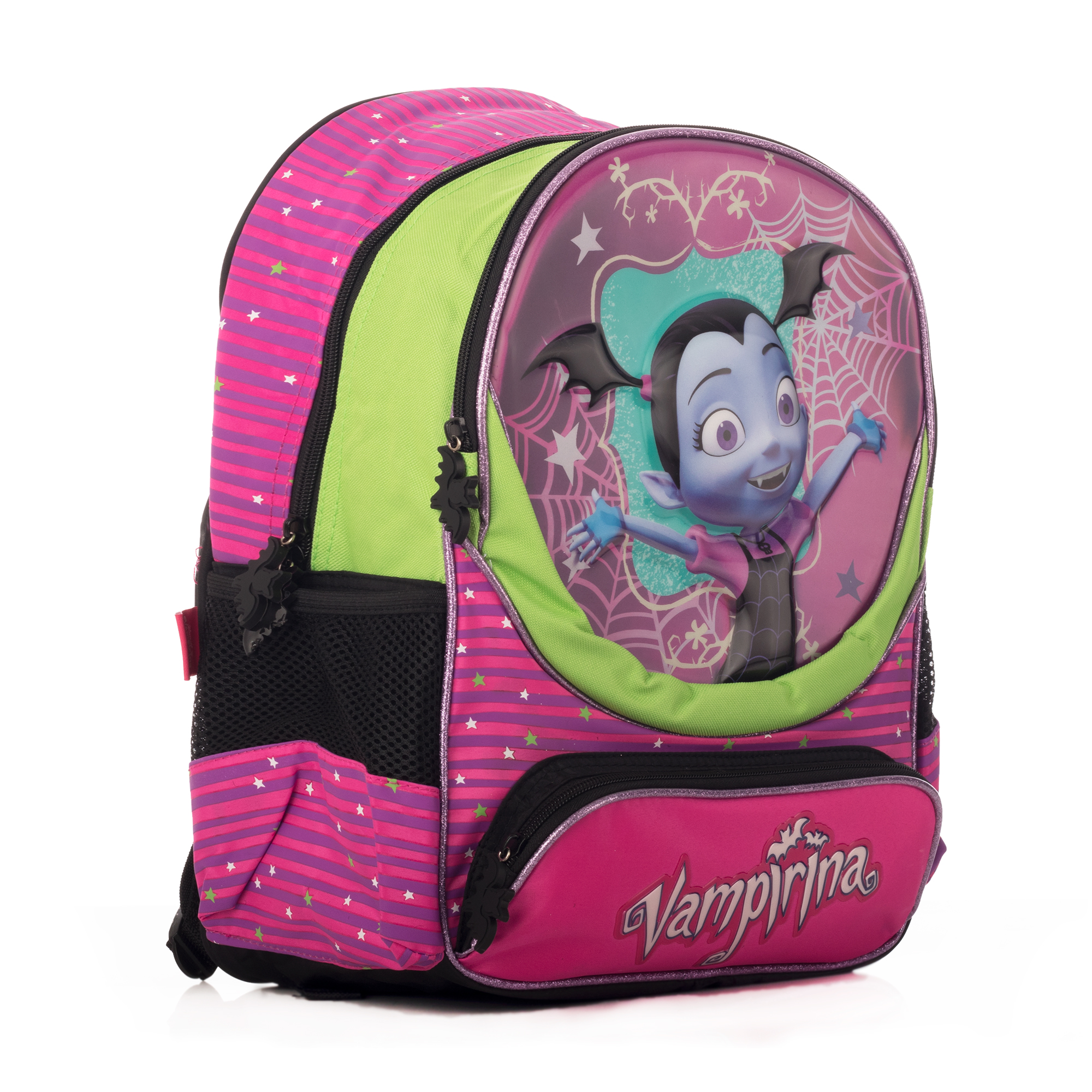 Foto 3 pulgar | Mochila Escolar Con Diseño De Vampirina De Moda 9002