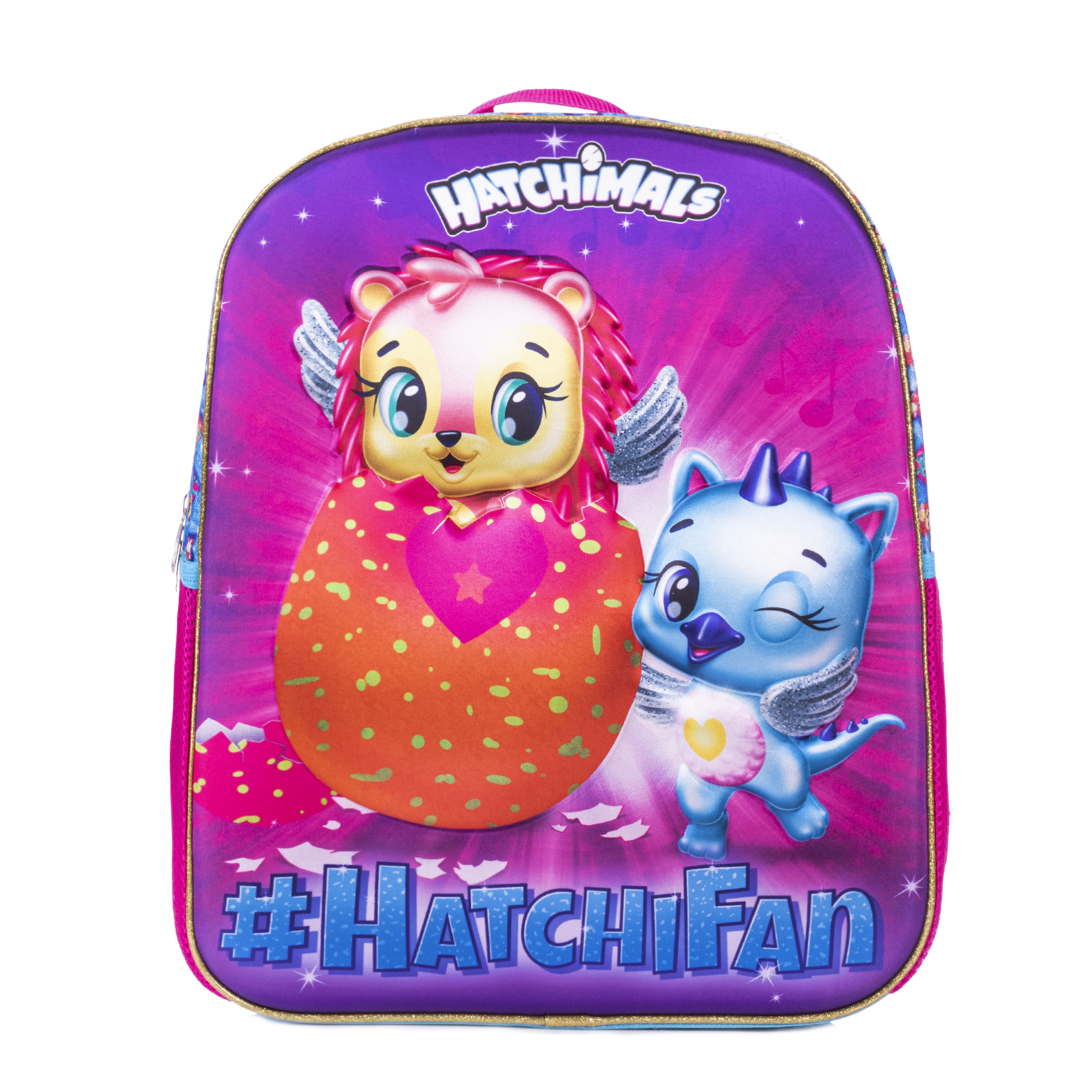 Foto 2 pulgar | Mochila Hatchimals Morada Hatchifan Atm