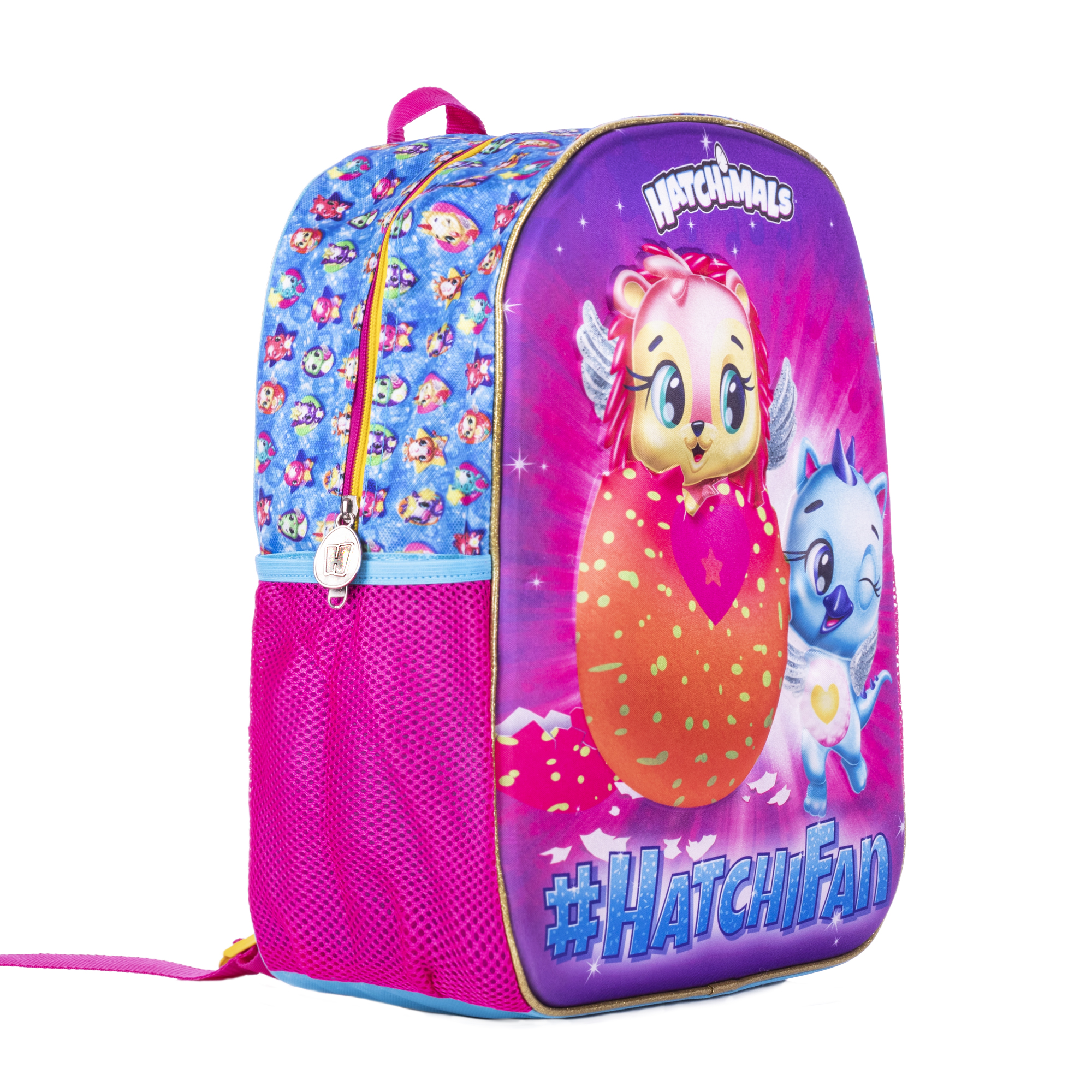 Foto 3 pulgar | Mochila Hatchimals Morada Hatchifan Atm