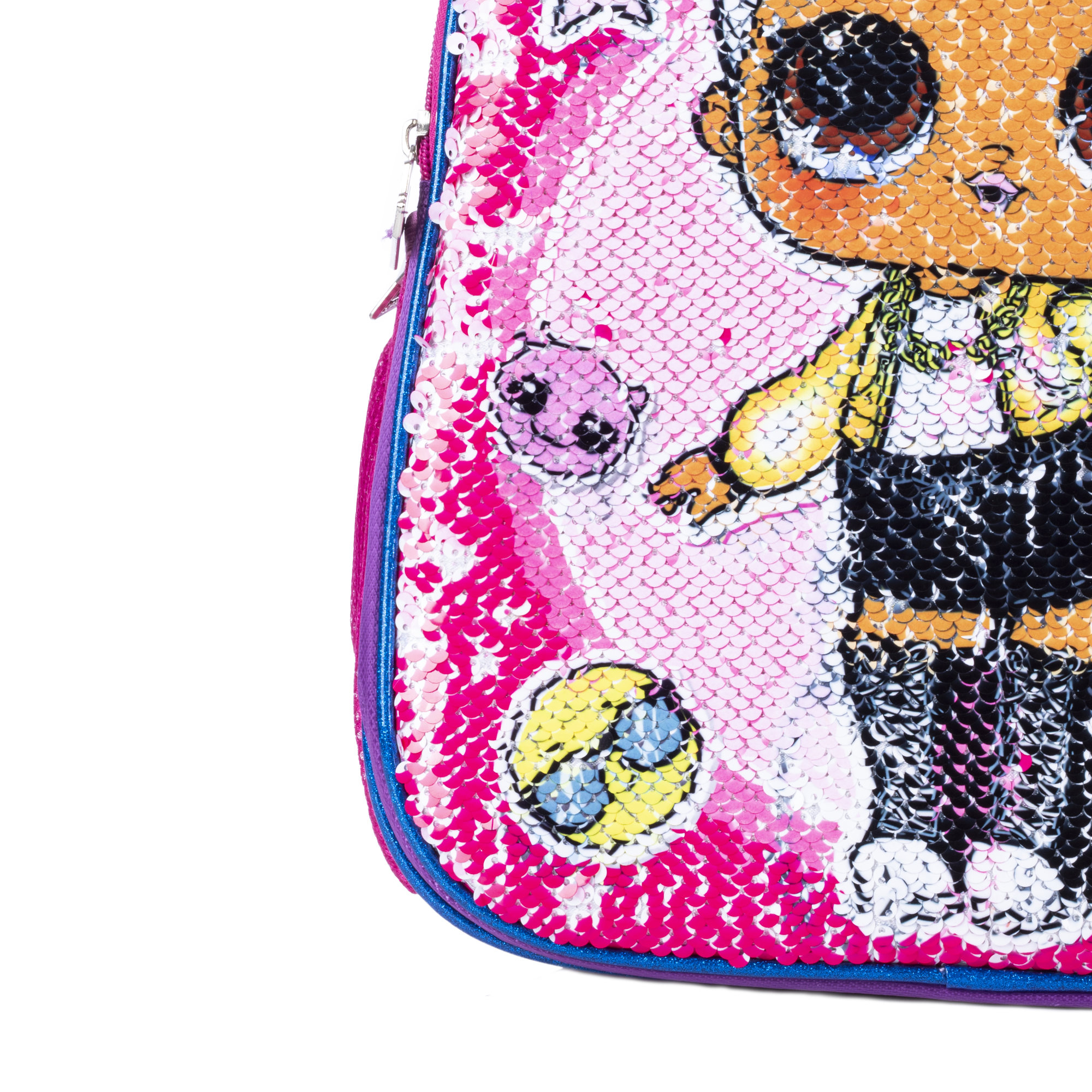Foto 5 pulgar | Mochila Lol Surprise Lentejuela Reversible Kinder Color Rosa/violeta