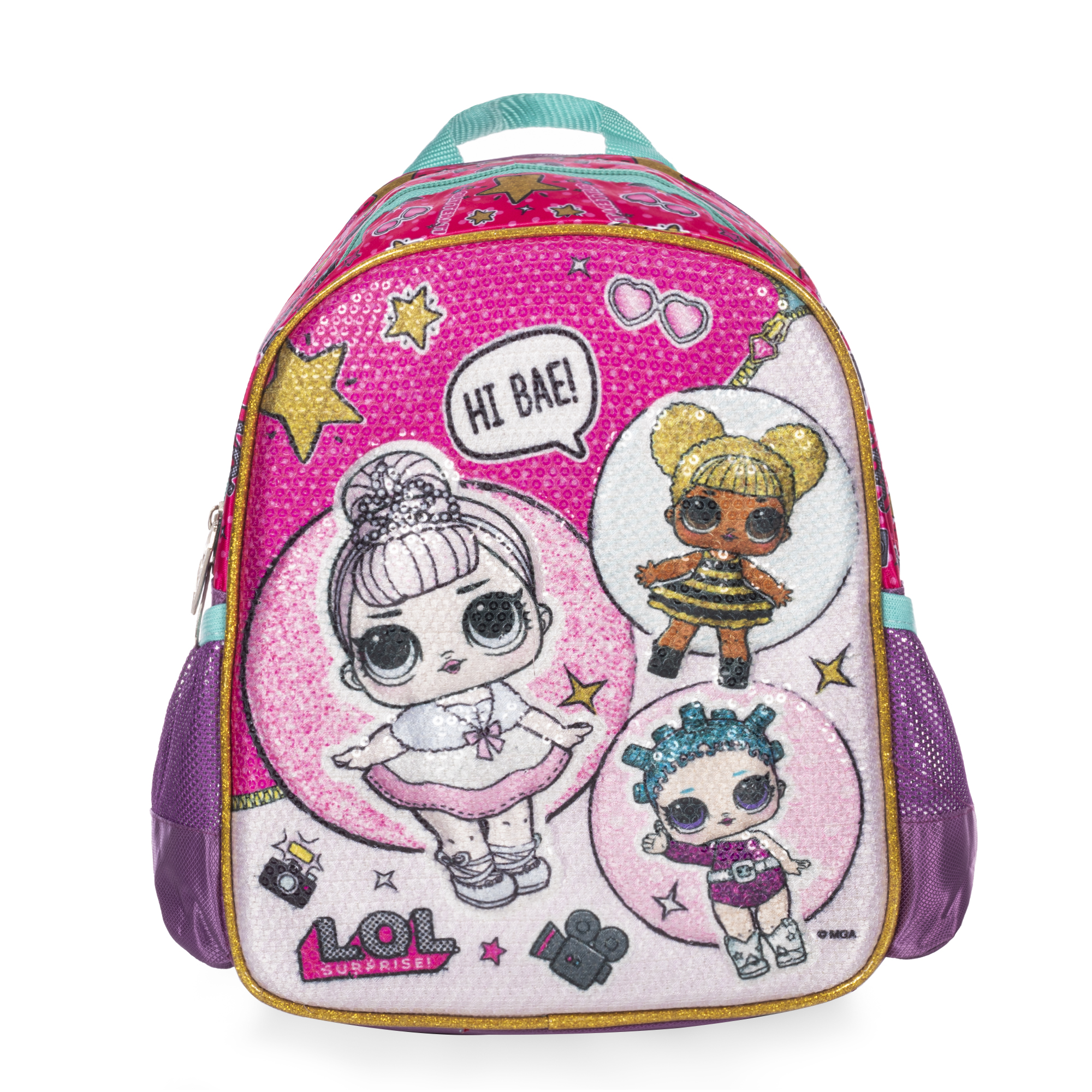 Foto 2 pulgar | Mini Mochila Lol Surpise Bae 6232 Color Rosa/ Morado Diseño De La Tela Liso