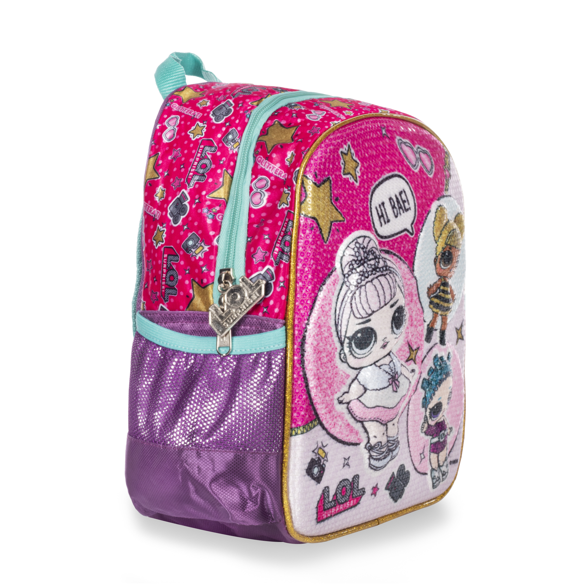 Foto 3 pulgar | Mini Mochila Lol Surpise Bae 6232 Color Rosa/ Morado Diseño De La Tela Liso