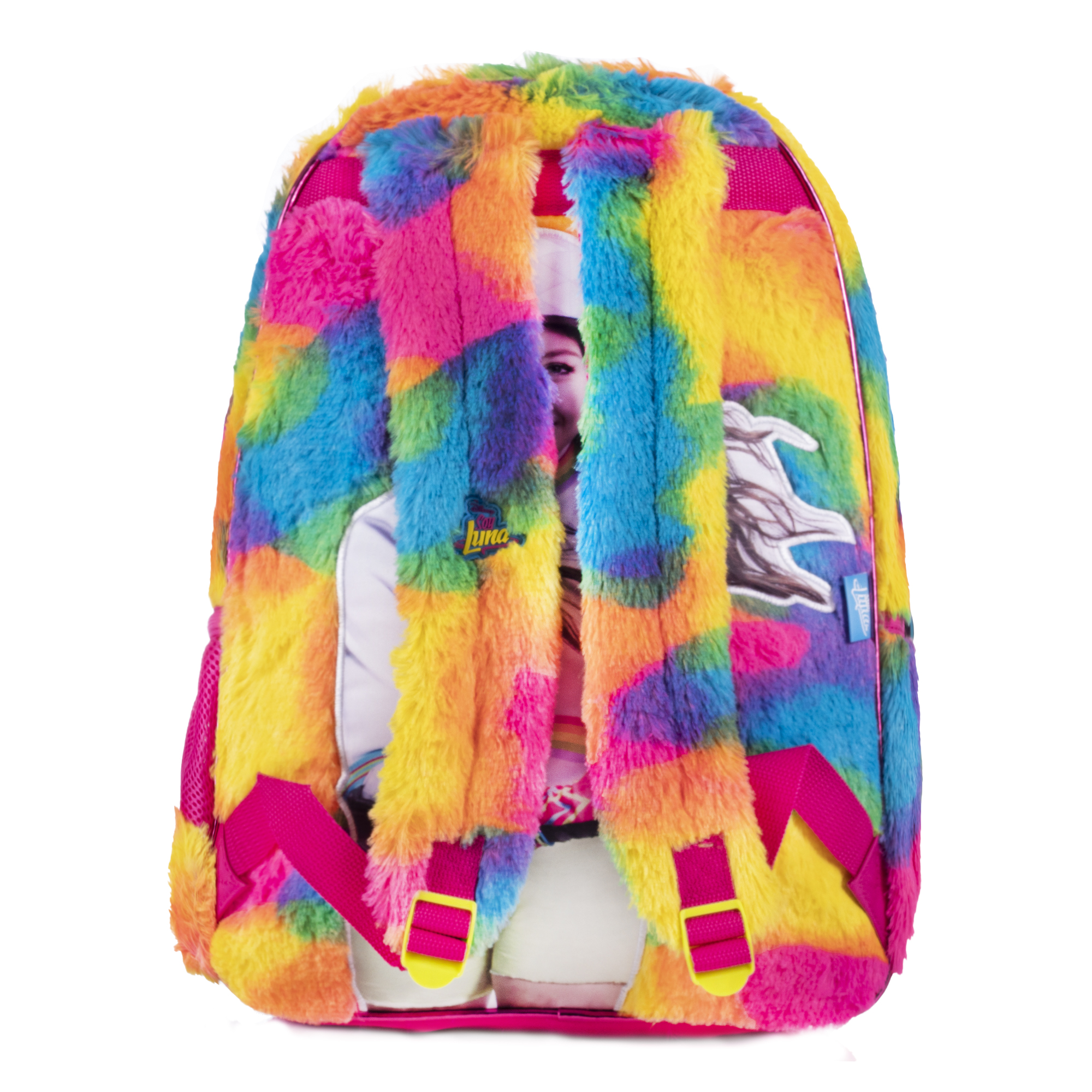 Foto 4 pulgar | Mochila Juvenil ATM Soy Luna Roller Peluche