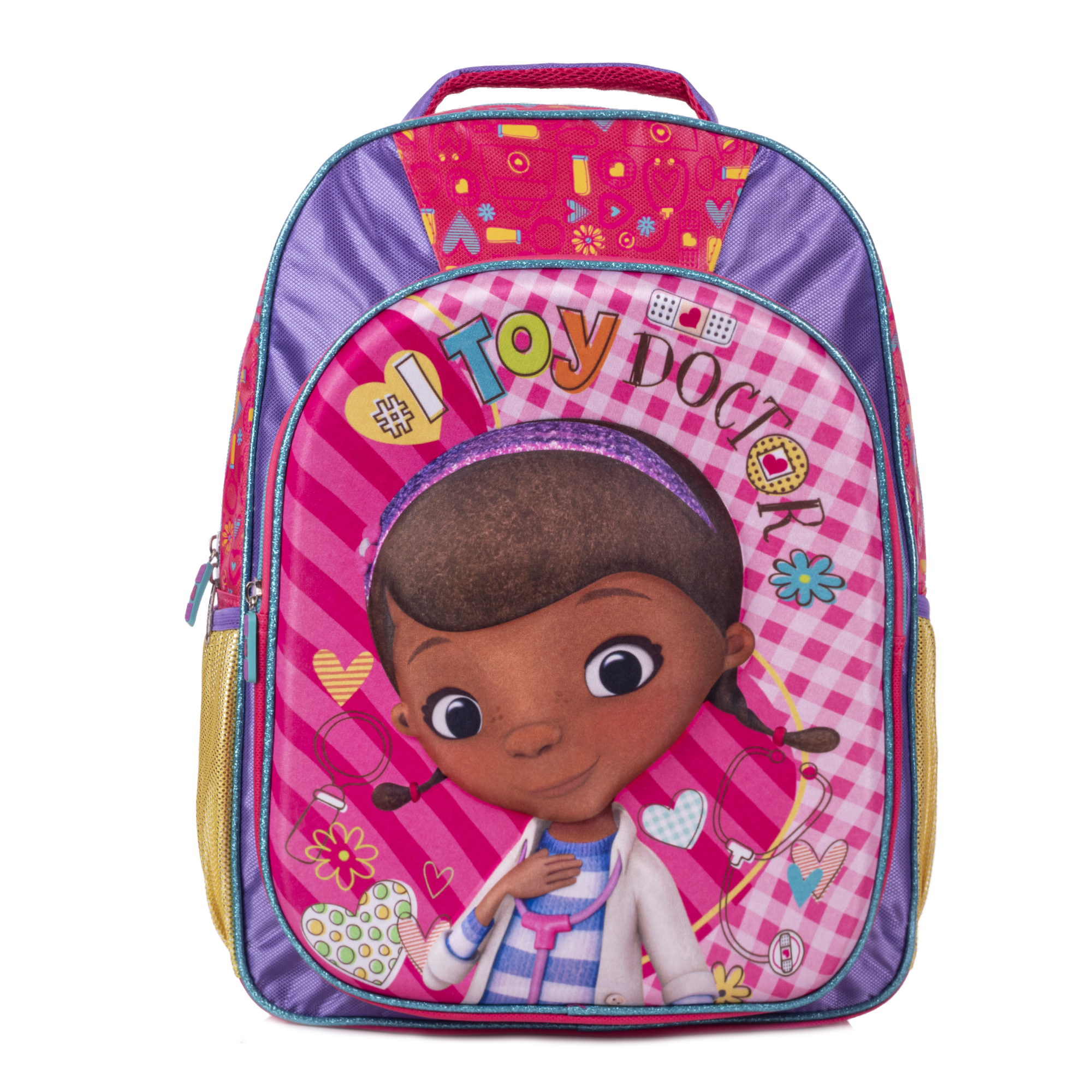 Mochila Doctora Juguetes 3d Primaria Ruz Color Violeta