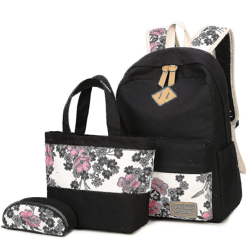Mochila Huoguo con Lapicera y Lonchera para Niña-Venta Internacional