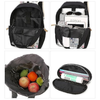 Foto 3 | Mochila Huoguo con Lapicera y Lonchera para Niña-Venta Internacional