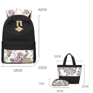 Foto 5 | Mochila Huoguo con Lapicera y Lonchera para Niña-Venta Internacional