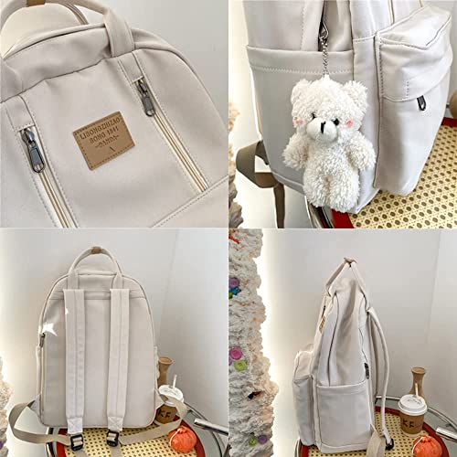 Foto 5 pulgar | Mochila Juvenil Aonuowe con Peluche-Venta Internacional