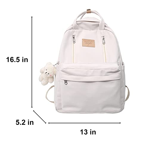 Foto 8 pulgar | Mochila Juvenil Aonuowe con Peluche-Venta Internacional