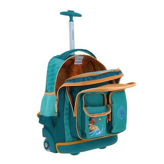 Foto 7 | Mochila Con Ruedas Moana Para Niña Azul Turquesa Chenson Hei