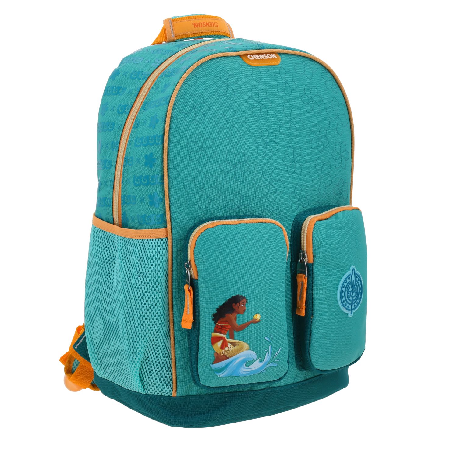 Foto 7 pulgar | Mochila Moana Para Niña Azul Turquesa Chenson Hei
